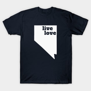 Nevada - Live Love Nevada T-Shirt